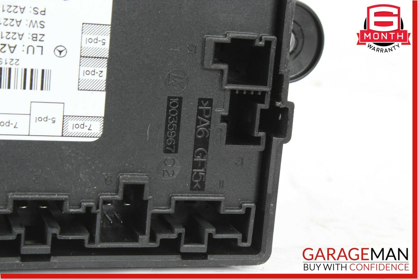 10-13 Mercedes W221 S550 S63 AMG Rear Right or Left Door Controller Module Unit