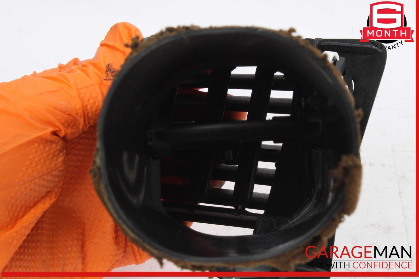 01-09 Volvo S60 Front Left Driver Side Dash A/C Air Vent Black OEM