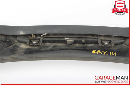11-14 Porsche Cayenne 958 Rear Spoiler Wing Trim Bezel w/ Third 3rd Brake Light