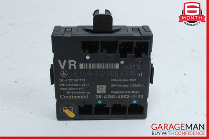 08-18 Mercedes W204 C250 E400 Front Right Side Door Control Module OEM