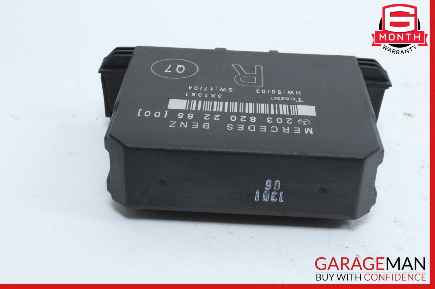01-07 Mercedes W203 C230 C280 C55 AMG Rear Right Side Door Control Module Unit
