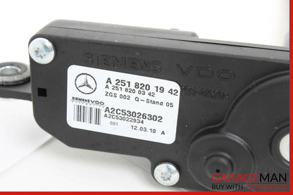 06-12 Mercedes W251 R350 R550 Rear Left Driver Side Quarter Glass Window Motor