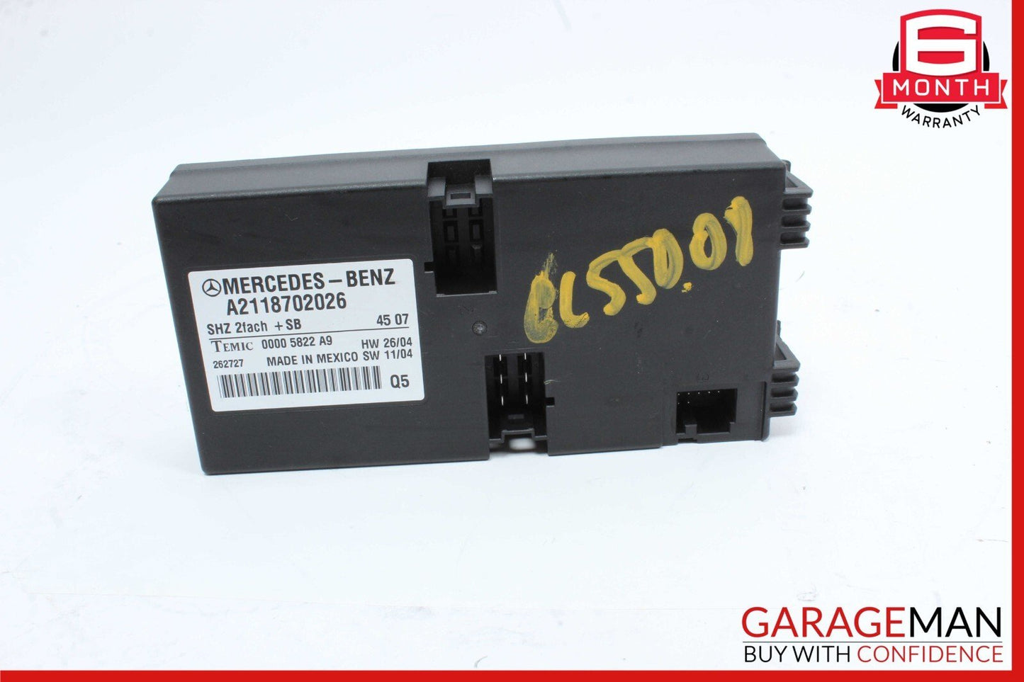 06-13 Mercedes X164 GL550 E350 Heated Seat Control Module 2118702026 OEM