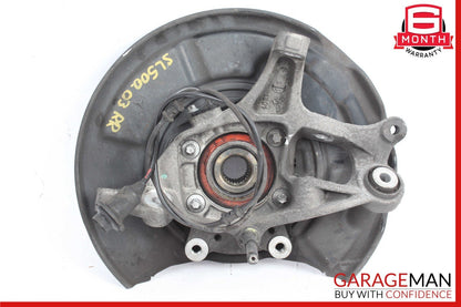 03-06 Mercedes R230 SL500 SL600 Rear Right Spindle Knuckle Hub Bearing Assy
