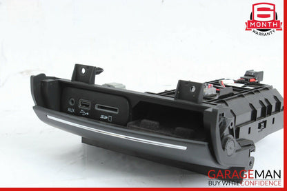 14-17 Maserati Ghibli Dashboard Phone Box Auxiliary AUX USB Hub Box Assembly OEM