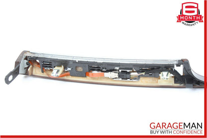 07-09 Mercedes W221 S550 Front Center Dashboard Trim Panel Bezel Cover Wood
