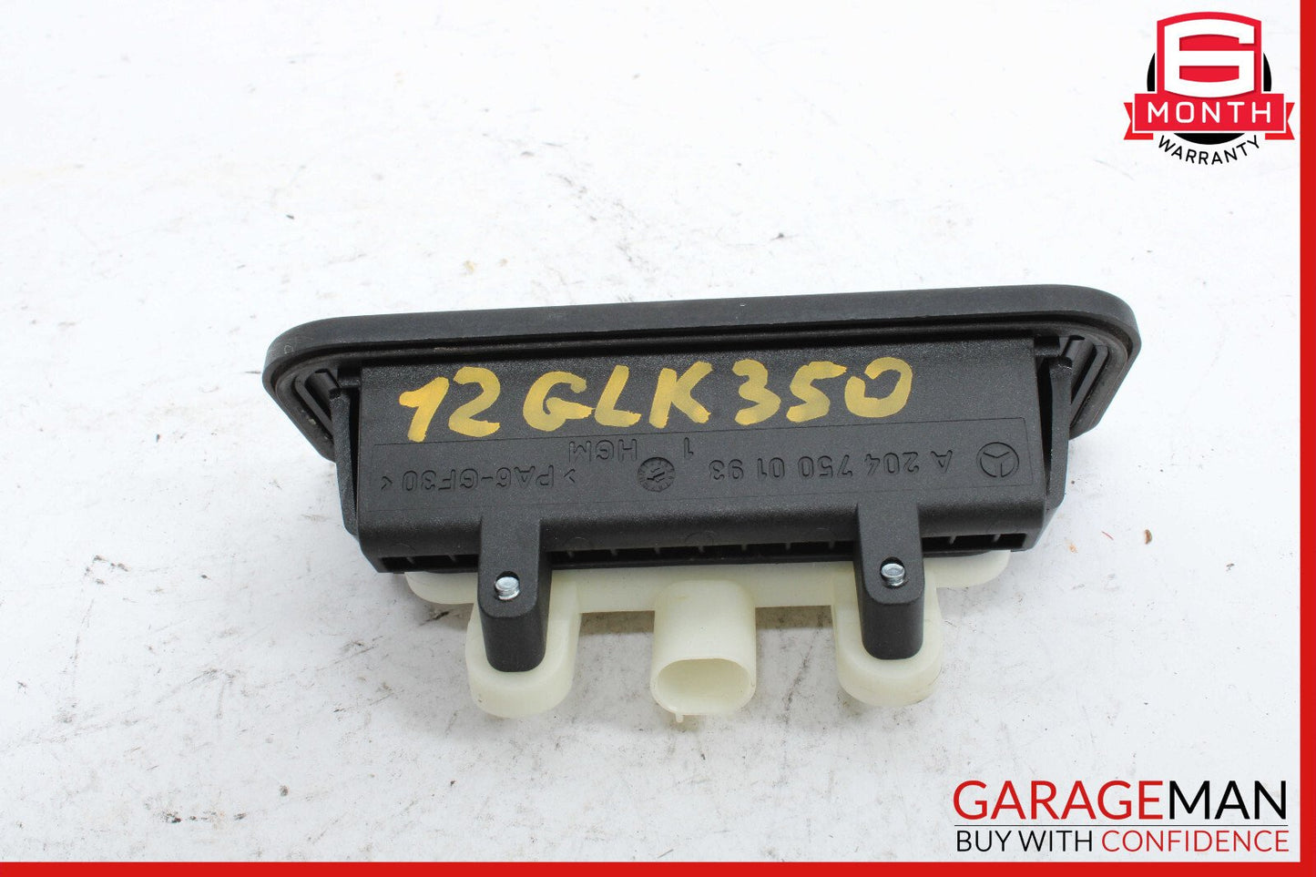 09-12 Mercedes X204 GLK350 Rear Tailgate Hatch Trunk Handle Switch Button OEM