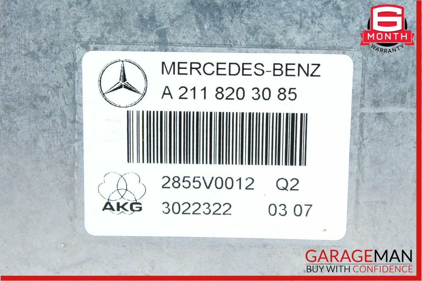 03-06 Mercedes W211 E500 E320 Communication Voice Control Module Unit Q2 OEM