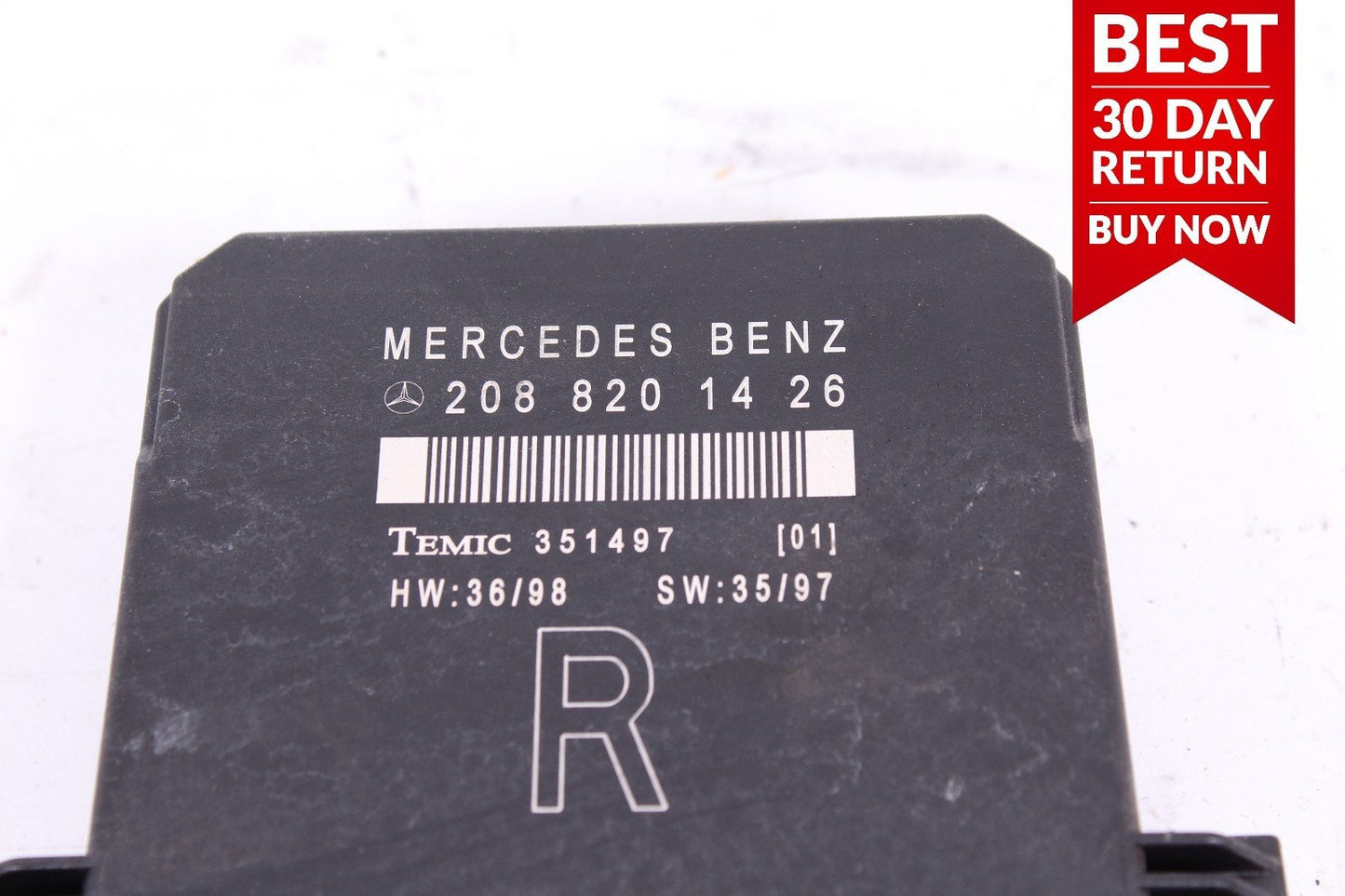 98-02 MERCEDES W210 E430 FRONT RIGHT PASSENGER SIDE DOOR CONTROL MODULE A82 OEM