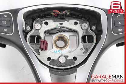15-18 Mercedes W205 C300 C350e GLC300 Steering Wheel w/ Paddle Shifters Grey