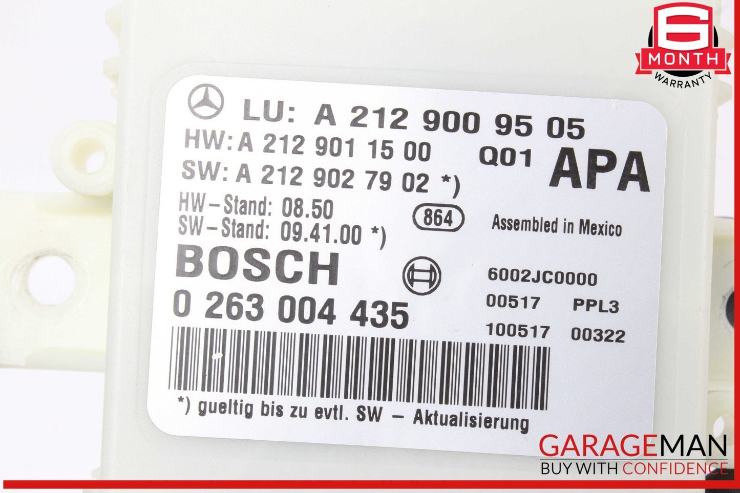 10-13 Mercedes W212 E350 E63 AMG Parking Distance Control PDC Module OEM