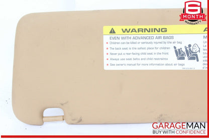 11-18 Porsche Cayenne S 958 Front Right Side Sun Visor Shade Cover OEM