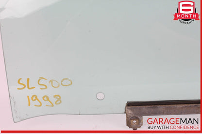 90-02 Mercedes R129 SL500 SL600 Front Right Passenger Side Door Window Glass OEM