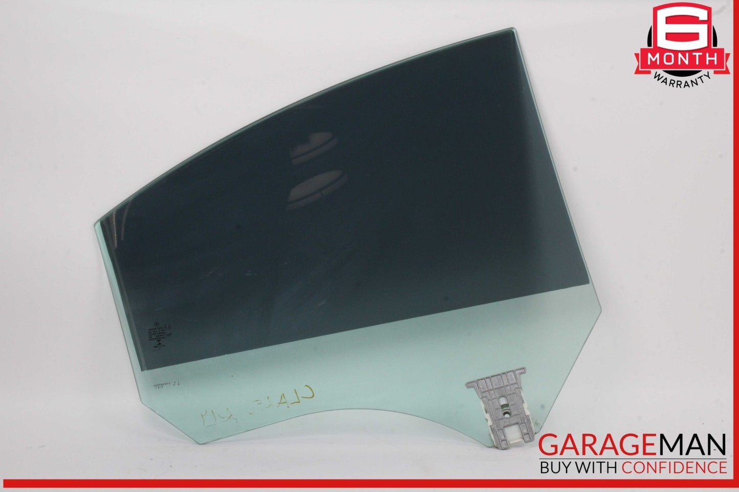 14-18 Mercedes W117 CLA250 Rear Left Driver Side Door Window Glass OEM
