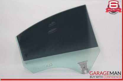 14-18 Mercedes W117 CLA250 Rear Left Driver Side Door Window Glass OEM