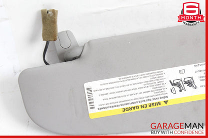 17-22 Alfa Romeo Giulia Front Right Passenger Side Sun Visor Sunvisor OEM