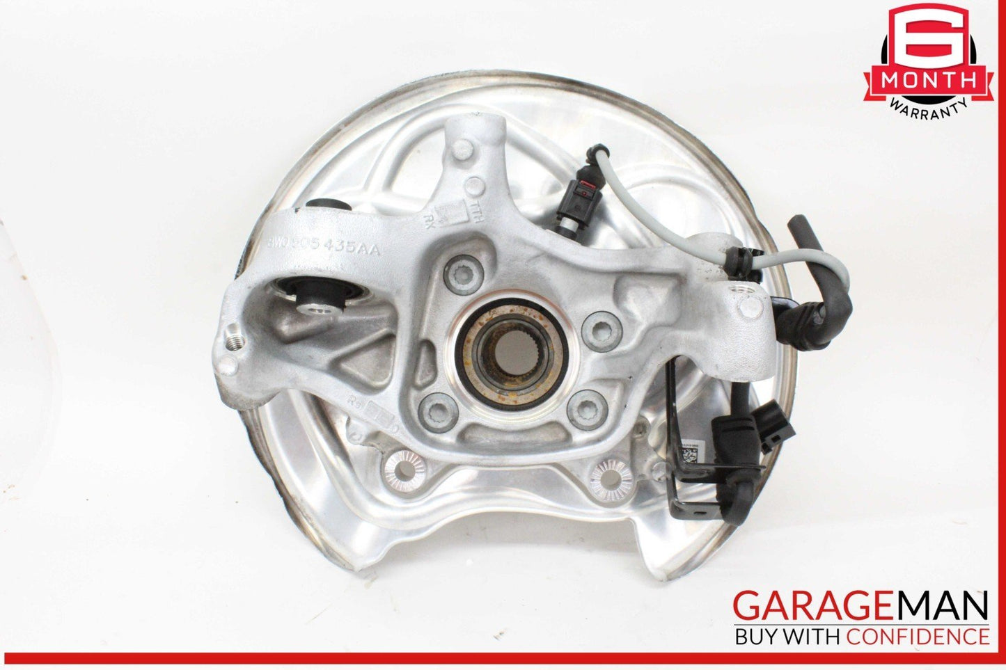 17-24 Audi S5 A5 Rear Left Driver Side Spindle Knuckle Wheel Hub 8W0505435AA OEM