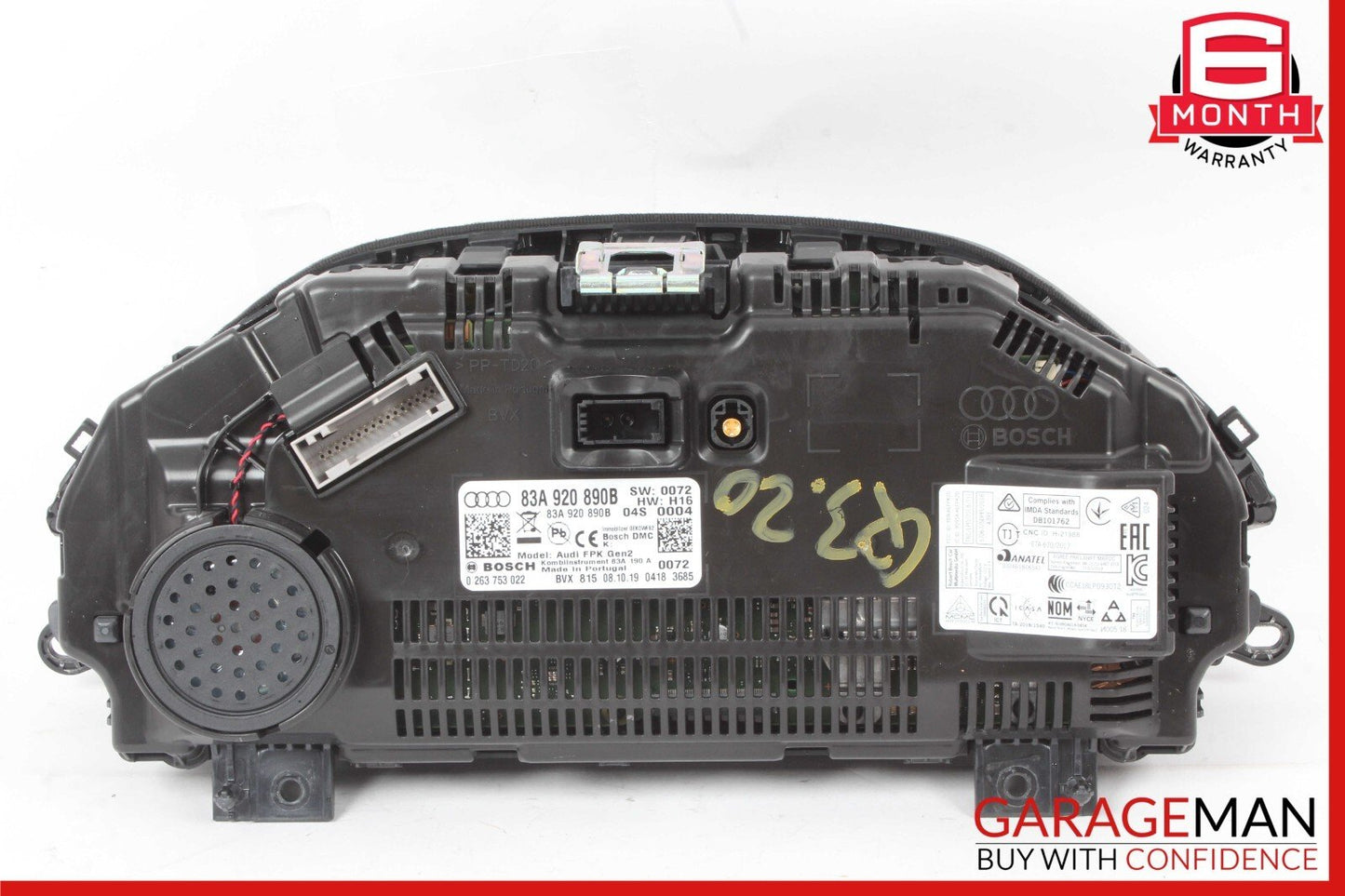 19-24 AUDI Q3 DIGITAL INSTRUMENT CLUSTER SPEEDOMETER ODOMETER 83A920890