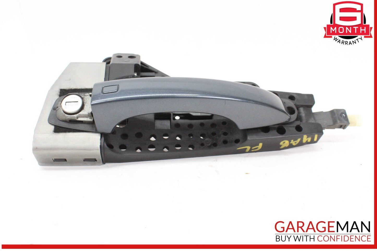 12-18 Audi A6 A7 Front Left Driver Side Exterior Door Handle Gray 4H1837885 OEM