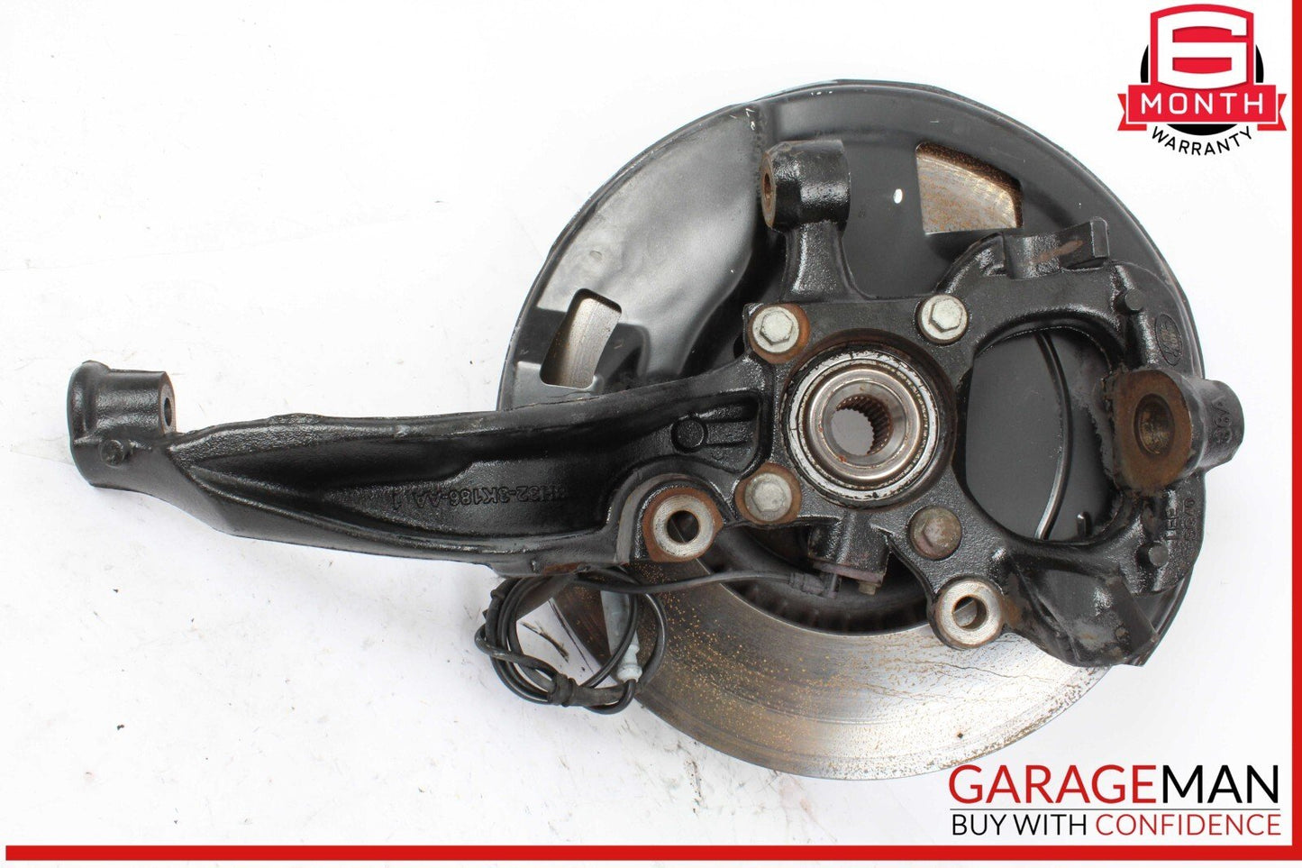 10-13 Land Rover Range Rover Sport Front Left Side Spindle Knuckle w/ Rotor OEM