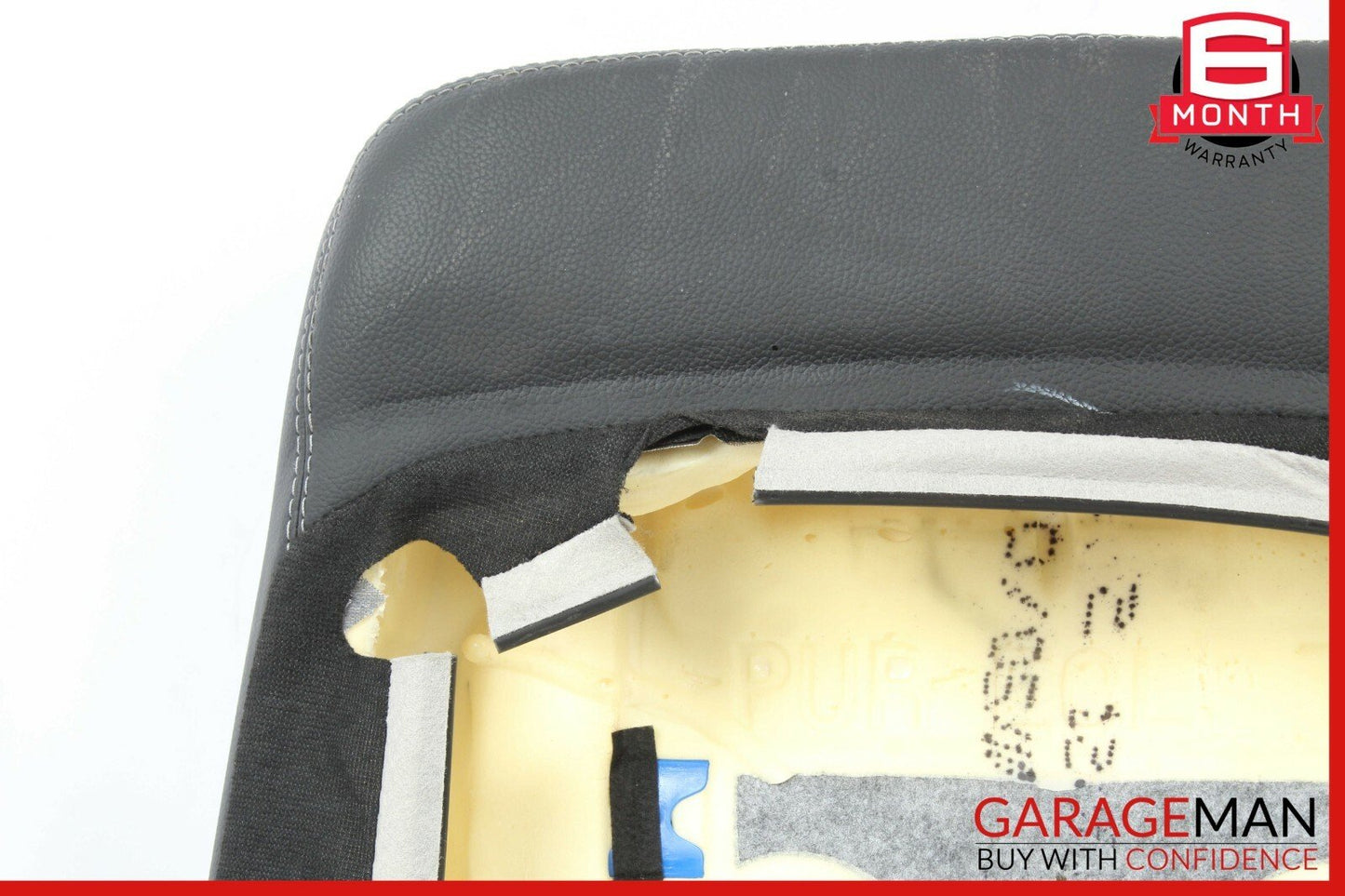 07-12 Mercedes X164 GL450 Front Right Top Upper Seat Cushion Cover Anthracite