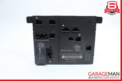 03-12 Mercedes R230 SL500 SL55 AMG Door Control Module Right Side OEM