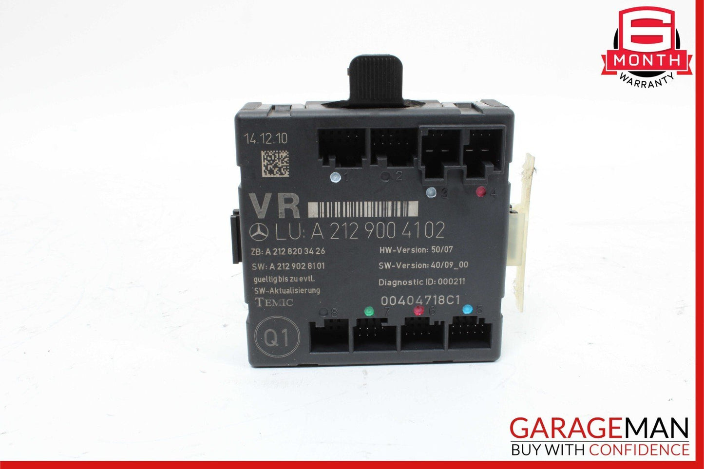 08-18 Mercedes W204 C300 C250 C350 Front Right Side Door Control Module Unit OEM