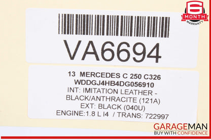 08-15 Mercedes W204 C250 Rear Trunk Rear Back Up View Camera 2048206097 OEM
