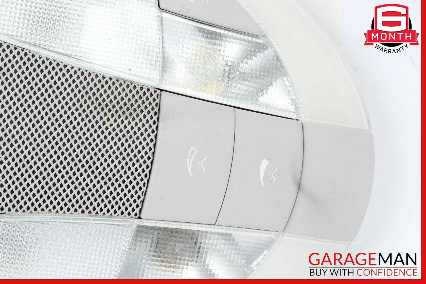 03-11 Mercedes E350 CLS500 Rear Overhead Interior Top Upper Dome Light Lamp Grey