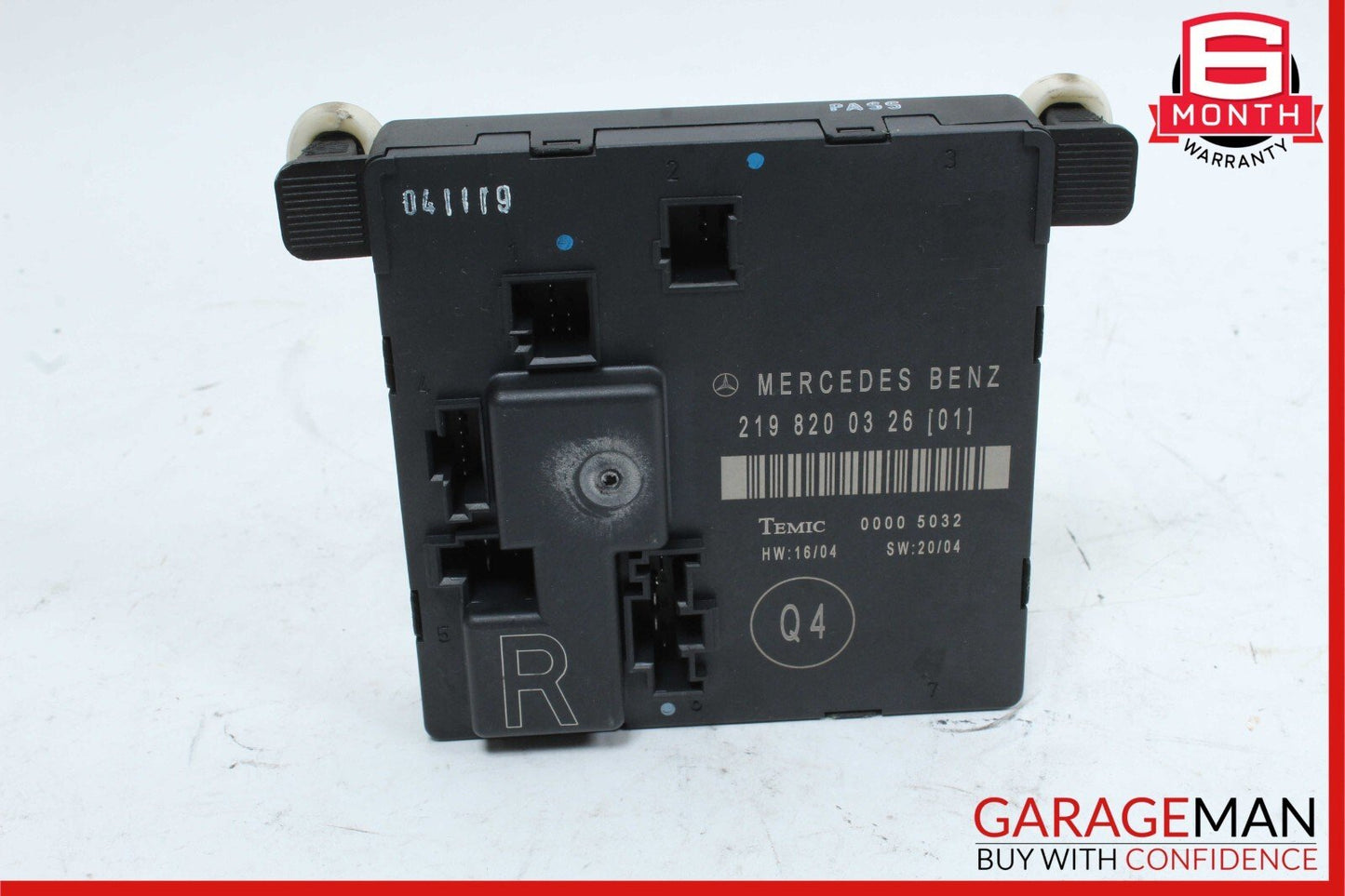 06-11 Mercedes W219 CLS500 CLS550 Rear Right Side Door Control Module Unit OEM