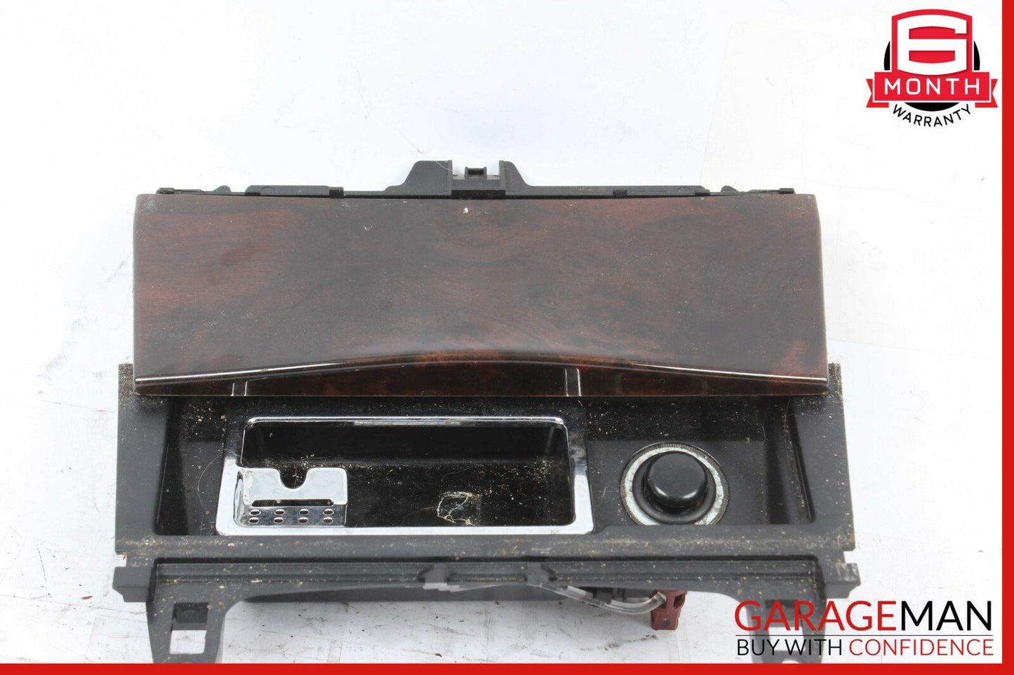 08-17 Mercedes W204 C250 E350 Center Console Ashtray Ash Tray Compartment Wood