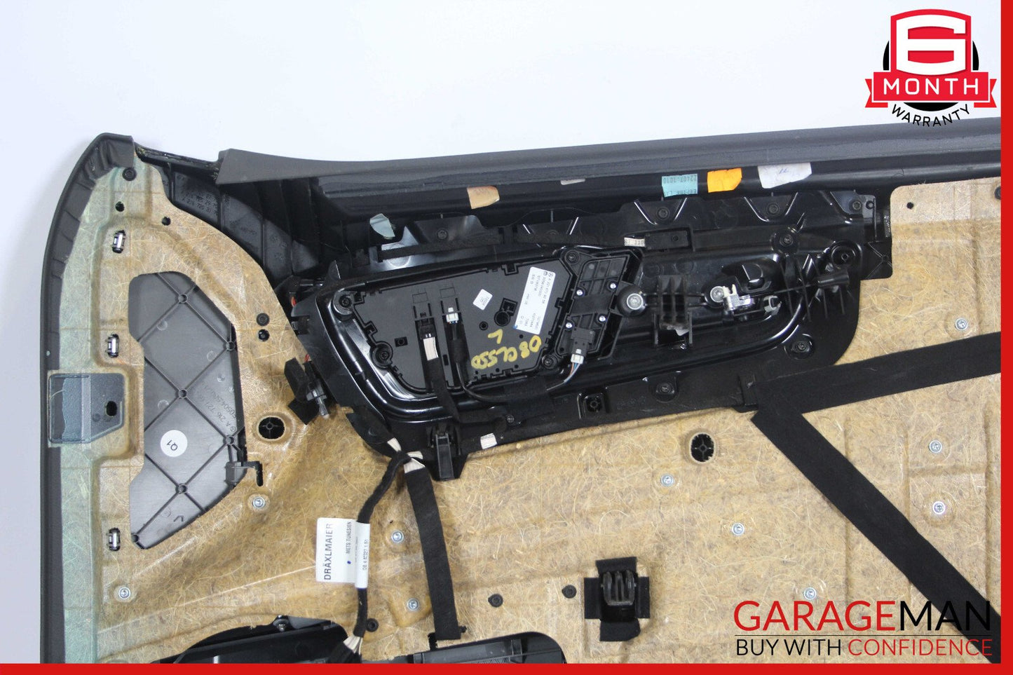 07-10 Mercedes W216 CL550 Front Left Side Interior Door Trim Panel Gray
