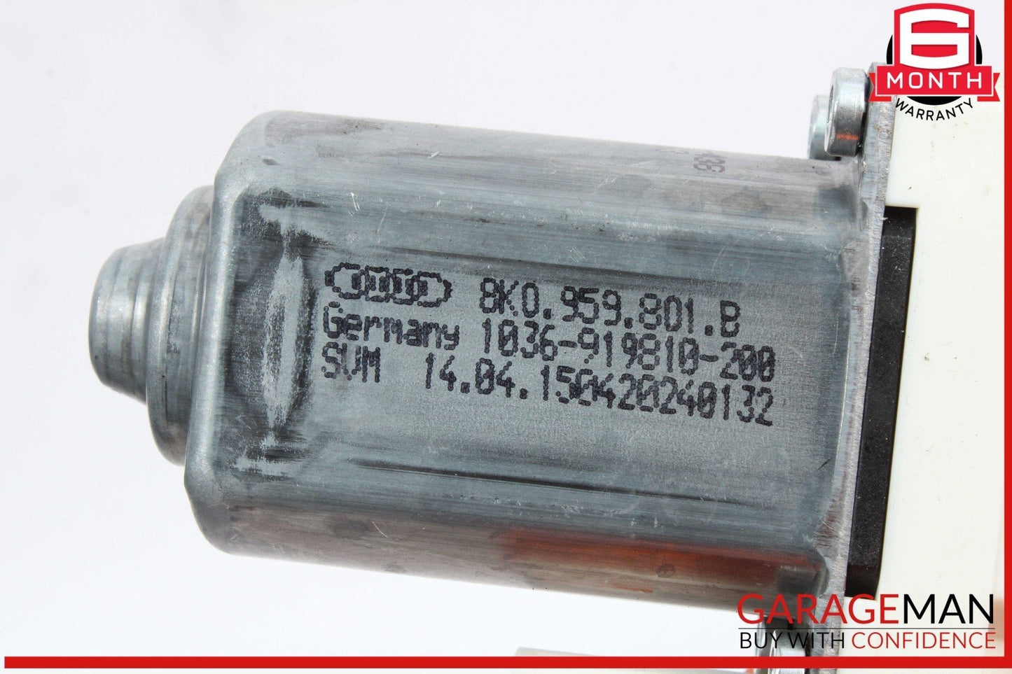 09-18 Audi Q5 SQ5 Front Left Driver Side Window Regulator Motor 8K0959801B OEM