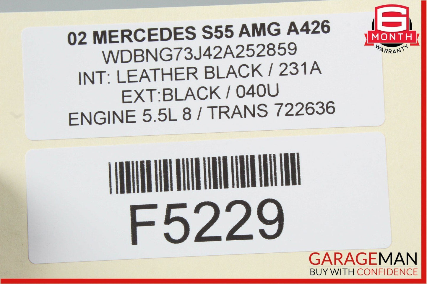 98-06 Mercedes ML320 S600 S55 AMG CL500 Telephone Phone Voice Control Module