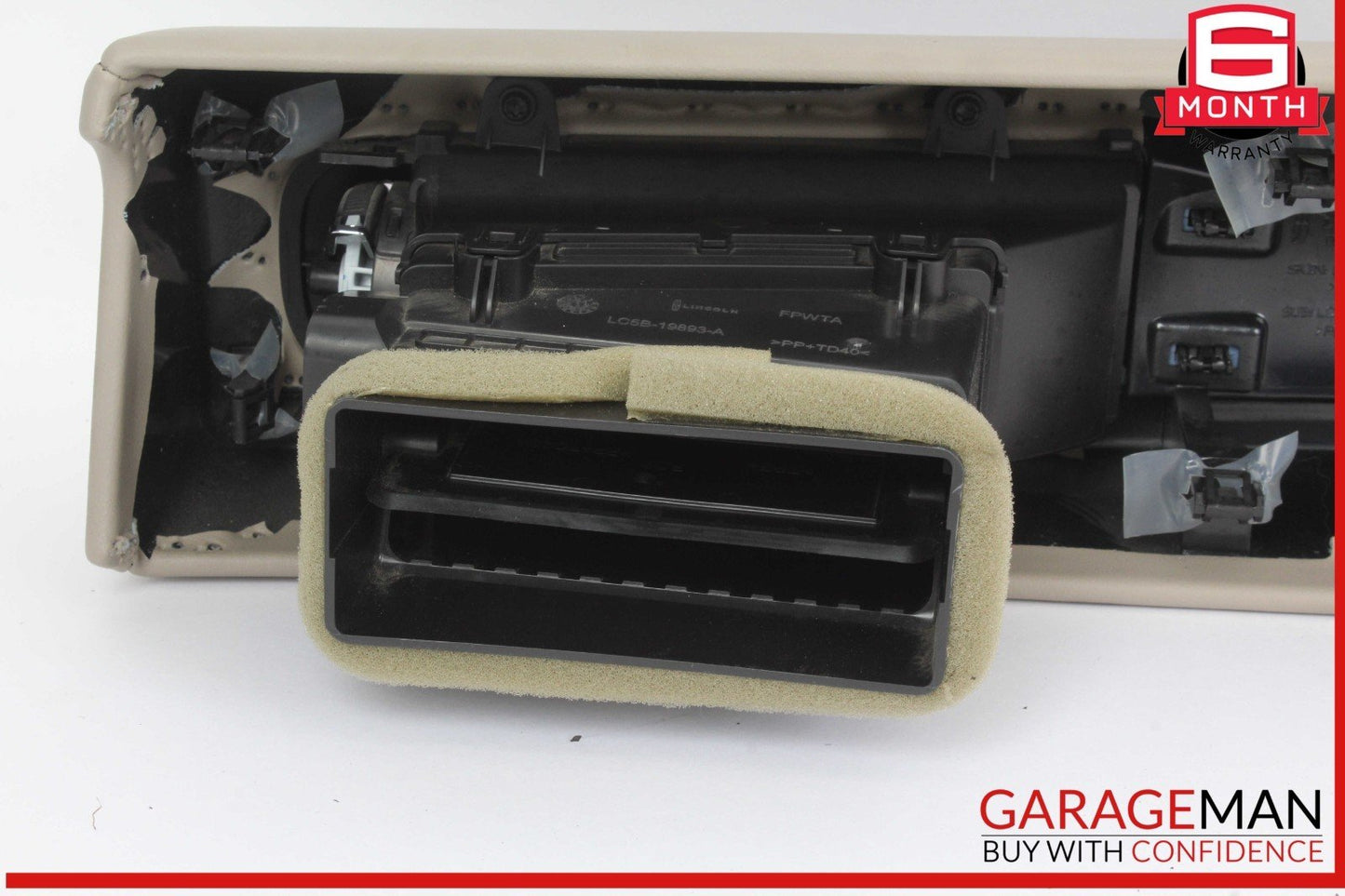 20-24 Lincoln Aviator Front Dash Right Passenger Side Trim Panel w/ Air Vent OEM