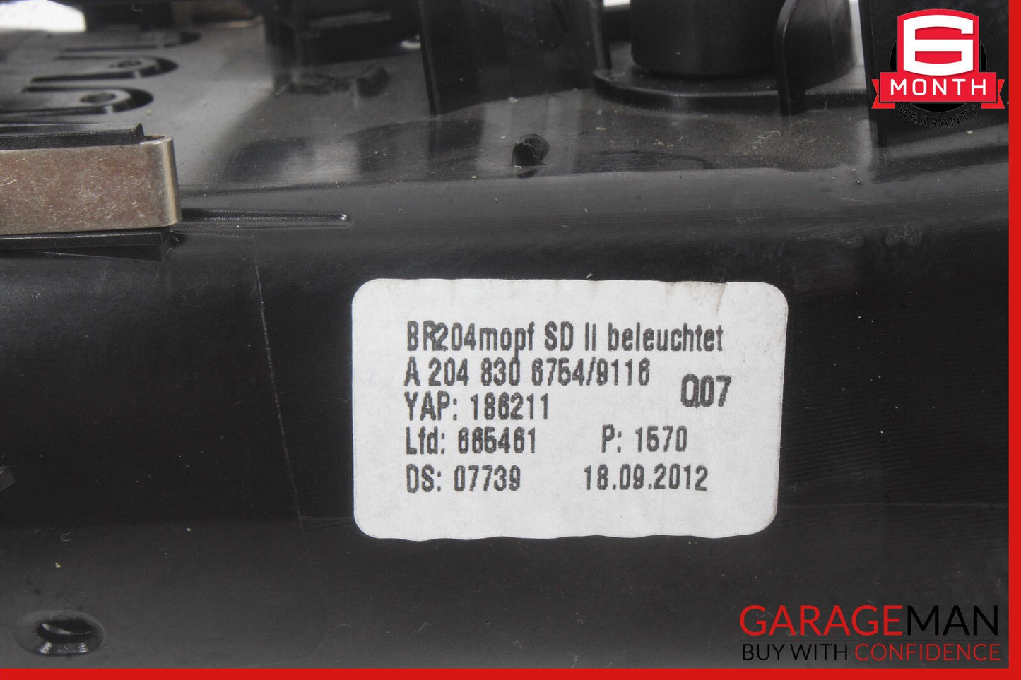 12-14 Mercedes W204 C250 C350 Dash AC A/C Air Vent Grill Left Side OEM