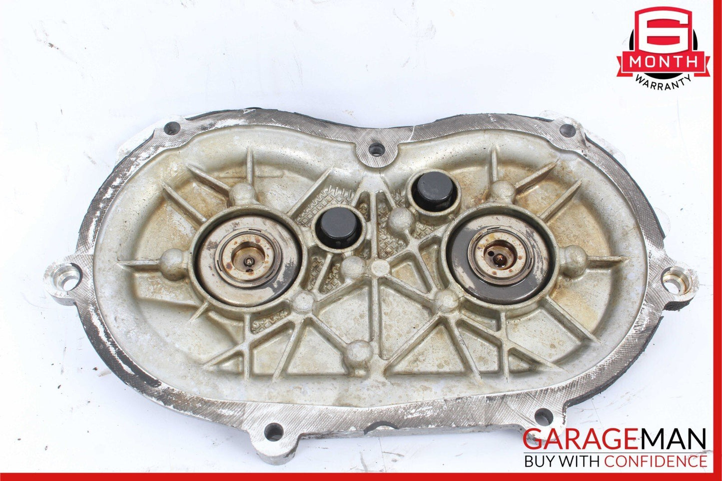 06-13 Mercedes W204 C300 S550 Front Right Engine Timing Chain Cover Plate OEM
