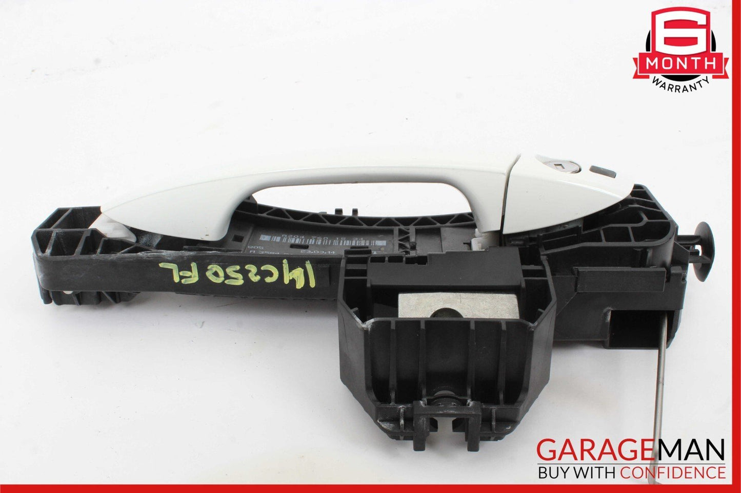 12-14 Mercedes W204 C300 C250 Front Left Driver Side Exterior Door Handle White