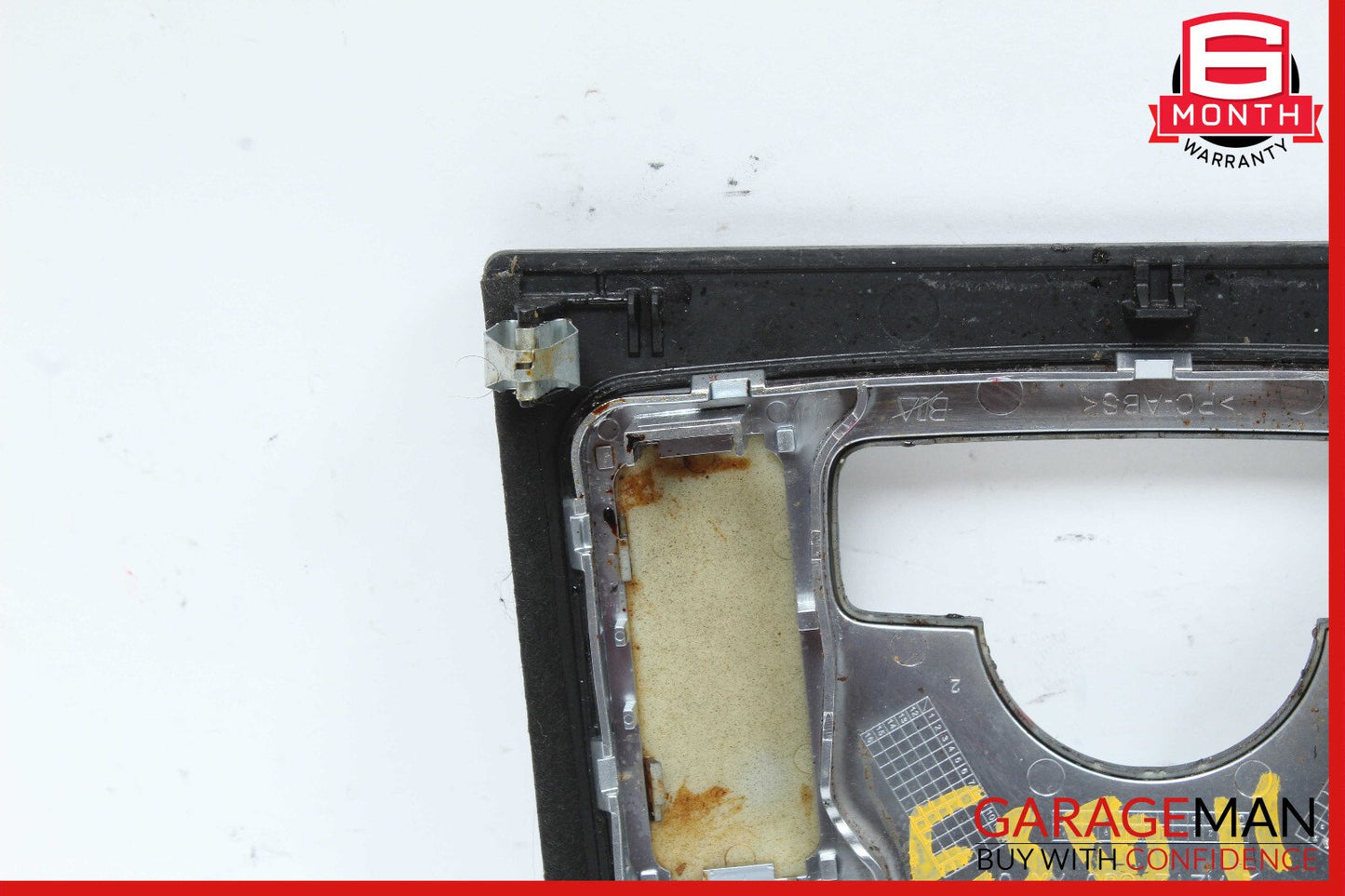 10-13 Mercedes W212 E350 E550 Center Console Switch Trim Cover Bezel Black OEM