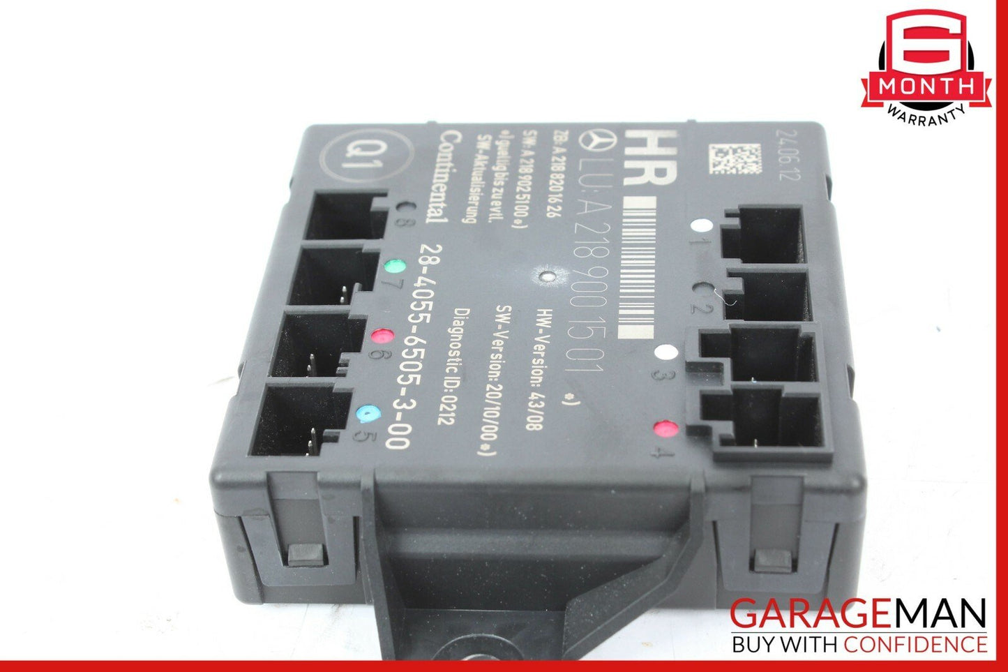 08-14 Mercedes W212 E350 C350 Rear Right Side Door Control Module 2189001501 OEM