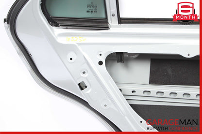 10-16 Mercedes W212 E400 E350 Sedan Rear Left Driver Side Door Shell Silver OEM