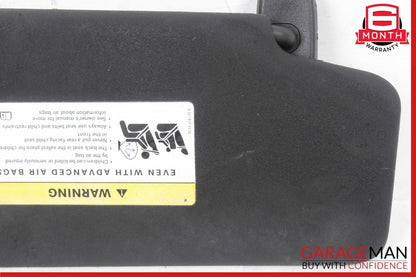 08-14 Mercedes W204 C250 C350 Front Left Side Sun Visor Sunvisor Shade Black OEM