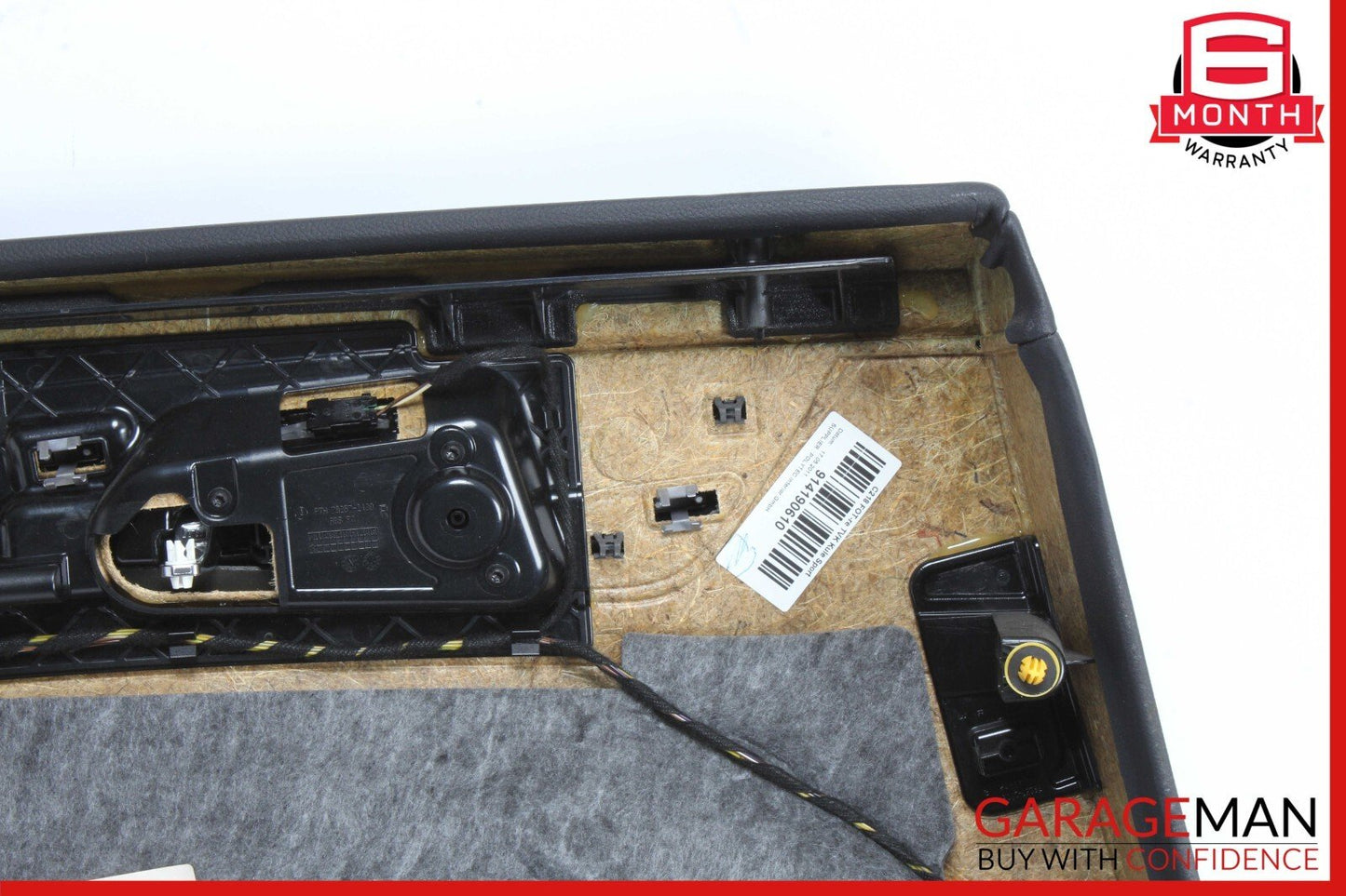 12-14 Mercedes W218 CLS550 Rear Right Passenger Side Interior Door Panel Black