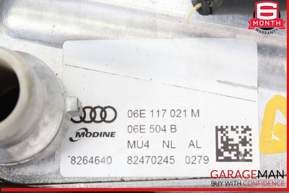 17-24 Audi Q7 Engine Motor Oil Cooler 06E117021M OEM