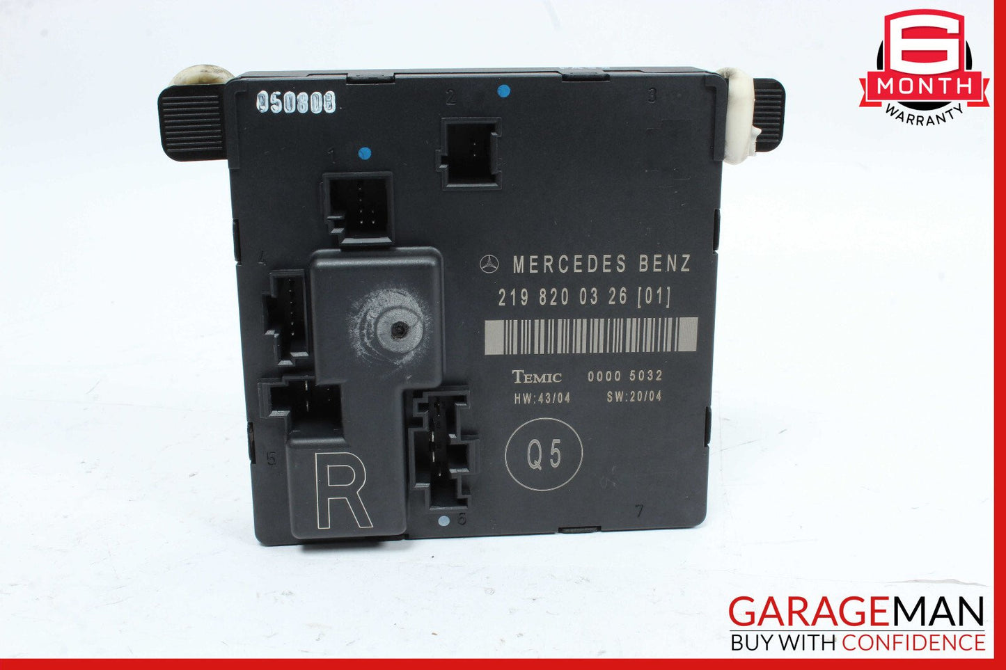 06-11 Mercedes W219 CLS550 CLS500 Rear Right Door Control Module 2198200326 OEM