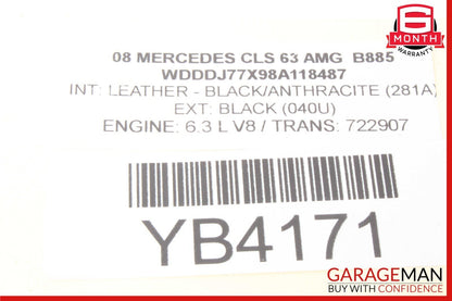06-11 Mercedes W219 CLS63 CLS55 AMG Front Left Driver Door Control Module Unit