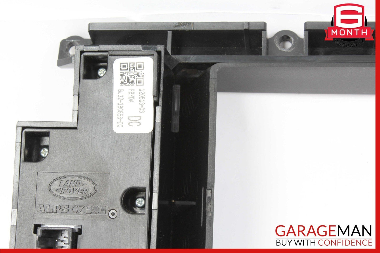 12-13 Range Rover Evoque Front Display Surround Trim Bezel w/ Control Switch OEM