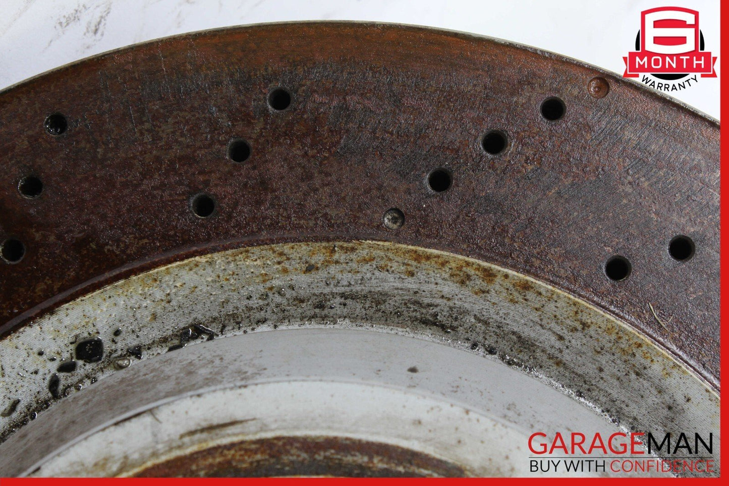 03-12 Mercedes R230 SL500 SL550 Front Left & Right Brake Rotors Disc Set of 2
