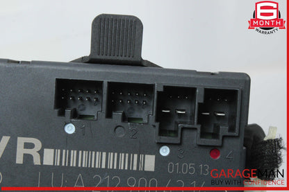 08-18 Mercedes W212 E350 CLS550 Front Right Side Door Control Module OEM