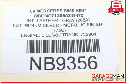 07-14 Mercedes W221 S550 CL550 CL63 Front Right Suspension Lower Control Arm OEM